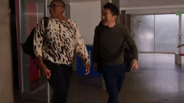 Palm Angels Track Pants worn by Henrietta 'Hen' Wilson (Aisha Hinds) as seen in 9-1-1 (S06E13)