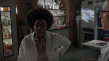 Zara Jacquard Knit Po­lo worn by Kasie Hines (Diona Reasonover) as seen in NCIS (S20E18)