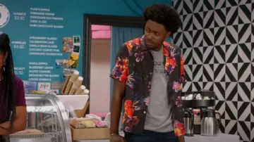 PS Paul Smith Casual Fit Shirt worn by Noah Koles (Echo Kellum) as seen in Grand Crew (S02E06)