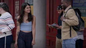 Nouveau Réservoir moelleux brodé porté par Samantha Fink (Sofia Black-D’Elia) vu dans Single Drunk Female (S01E06)