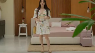 Yoki Shoes Chiara-10 Espadrille Sandals worn by Gwen (Katie Stevens) as seen in Fantasy Island (S02E09)