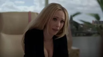 Adina Eden Block Name Neck­lace worn by Keeley Jones (Juno Temple) as seen in Ted Lasso (S03E05)