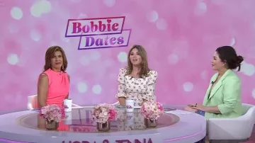 Black Halo Corrine Jumpsuit worn by Hoda Kotb as seen in Today with Hoda & Jenna on April 13, 2023