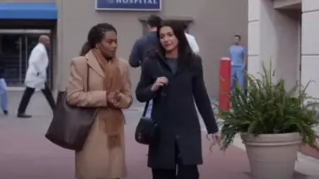 Sabina Musayev Alpha Pleated Knit Layered Maxi Dress worn by Dr. Maggie  Pierce (Kelly McCreary) as seen in Grey's Anatomy (S19E20) | Spotern