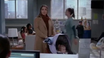 Theory Clairene Jacket in Double-Face Wool-Cashmere worn by Dr. Jo Wilson (Camilla Luddington) as seen in Grey's Anatomy (S19E14)