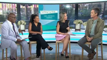 J. Crew Pleat Front Mini Skirt worn by Dylan Dreyer as seen in Today on April 14, 2023