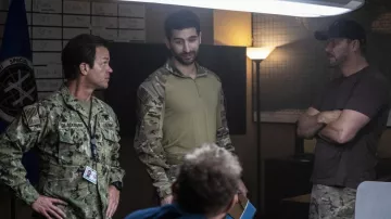Crye Precision Combat Shirt G3 Multicam worn by as seen in SEAL Team outfits (Season 6 Episode 3) Omar Hamza (Raffi Barsoumian) SEAL Team (S06E03)