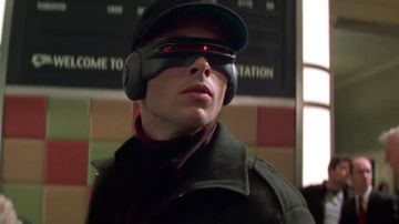 The authentic Cyclops/Cyclops glasses worn by Scott Summers (James Marsden) in the X-Men movie