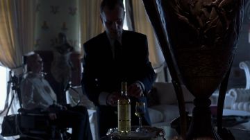 La botella de Sauternes Château d'Yquem en Hannibal