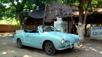 The Volkswagen Karmann of Uma Thurman in Kill Bill Volume 2
