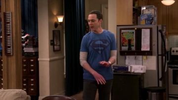 Tshirt Superman of Sheldon in Big Bang Theory