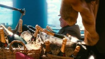 Bottles of Moët & Chandon in The Great Gatsby