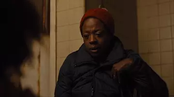 The real jacket worn by Viola Davis in Prisoners