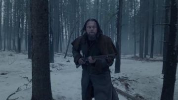 The mantle of Hugh Glass (Leonardo DiCaprio) in The Revenant