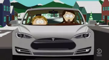 La Tesla Model S dans South Park