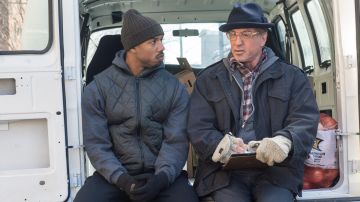 The bonnet of Adonis Johnson (Michael B. Jordan) in Creed