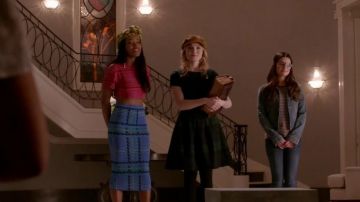 The top pink House of Holland Zayday Williams in Scream Queens