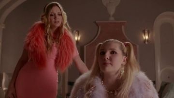 The coral dress Elizabeth and James Chanel #3 in Scream Queens