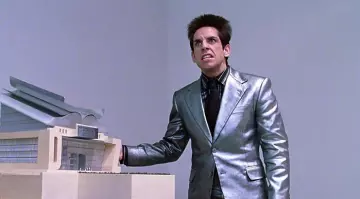 The costume silver Derek in Zoolander