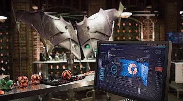 Las auténticas bombas de calabaza utilizadas por Harry Osborn / El Nuevo Duende (James Franco) en la película Spider-Man 3