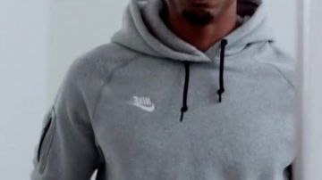 The sweetshirt Nike grey Michael B. Jordan in Creed