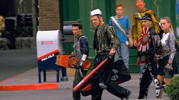 The real Hoverboard "Rising Sun" of Jason Scott Lee in Back to the future 2