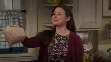 Rag And Bone Sabeen Floral Long Sleeve T-Shirt worn by Jen (Katie Lowes) as seen in How We Roll (S01E04)