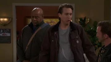 Polo Ralph Lauren Sweater Fleece Jacket worn by Archie (Chi McBride) as seen in How We Roll (S01E04)