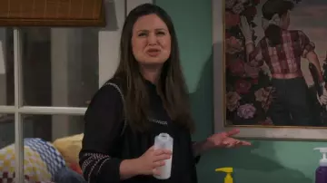 Ba&Sh Stitched Celeste Top porté par Jen (Katie Lowes) comme on le voit dans How We Roll (S01E10)