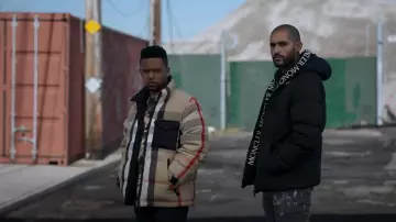 Givenchy Zip Hoodie Jacket worn by Cane Tejada (Woody McClain) as
