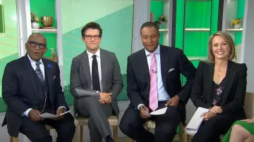 Zara Blazer with Shoulder Detailing worn by Dylan Dreyer as seen in Today on April 17, 2023