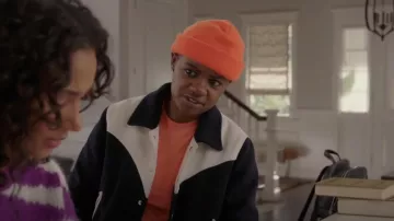 Mother The Western Varsity Bomber Jacket worn by Tamia 'Coop' Cooper (Bre-Z) as seen in All American (S05E16)