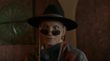 NC Leopard Decoration Square Frameless Color Sunglasses worn by NoHo Hank (Anthony Carrigan) as seen in Barry (S04E01)