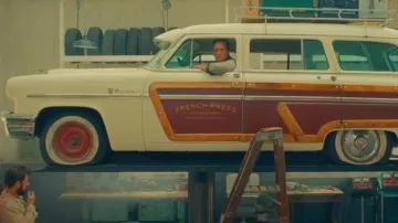 1953 Mercury Monterey Station Wagon as seen in Asteroid City movie