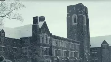 Westminster College à New Wilmington dans le rôle de The U.S. Military Academy West Point à New York dans les lieux de tournage de The Pale Blue Eye