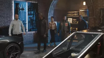 Grey hoodie worn by Deckard Shaw (Jason Statham) as seen in Fast X