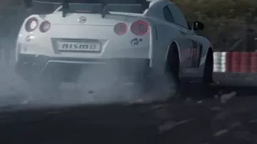 Nissan GT-R Nismo driven by Matty Davis (Darren Barnet) in Gran Turismo