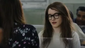 Celine Style 41426 worn by Anna Delvey (Julia Garner) as seen in Inventing Anna (S01E01)