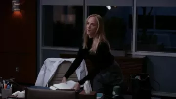 Rag & Bone Clover Pants worn by Dr. Teddy Altman (Kim Raver) as seen in Grey's Anatomy (S19E16)