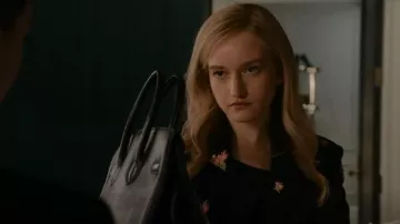 Moschino Floral Embroidery Double-breasted Blazer worn by Anna Delvey (Julia Garner) as seen in Inventing Anna (S01E03)
