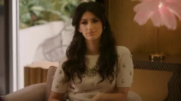 Alice + Olivia Bay Sweater worn by Beth Ann (Ayden Mayeri) as seen in I Love That for You (S01E01)