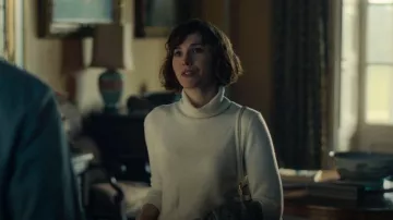 Pull à col roulé en cachemire Repeatmere porté par Anna Barton (Charlie Murphy) comme on le voit dans Obsession (S01E01)