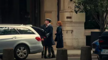 Coast Pleated Trench Coat worn by Anna Barton (Charlie Murphy) as seen in Obsession (S01E02)