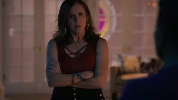 J Brand Natasha Jeans worn by Jackie (Molly Shannon) as seen in I Love That for You (S01E04)