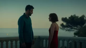 Reformation Parma Silk Midi Dress worn by Anna Barton (Charlie Murphy) as seen in Obsession (S01E04)