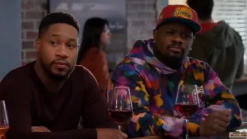 Billionaire Boys Club Canvas Logo Hoodie worn by Sherm Jones (Carl Tart) as seen in Grand Crew (S02E08)