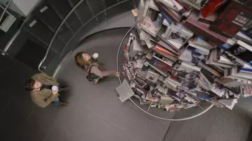 Lincoln Book Tower en el Teatro Ford en Washington visitado por Sadie Rhodes (Ana de Armas) y Cole Turner (Chris Evans) en la película Ghosted