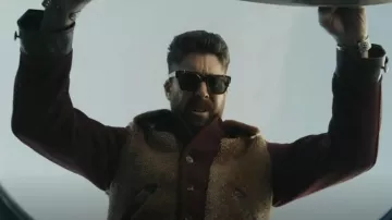 Ralph Lauren Plaid & Shearling Jacket porté par Harry Keshegian (Adam Goldberg) comme on le voit dans The Equalizer (S03E15)