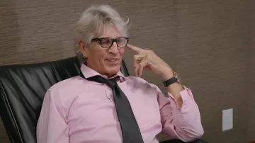 Ray-Ban eyeglasses in black worn by Stan (Eric Roberts) as seen in If I Can't Have You
