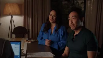 Rails Lauren Shirt worn by Maddie Kendall (Jennifer Love Hewitt) as seen in 9-1-1 (S06E15)